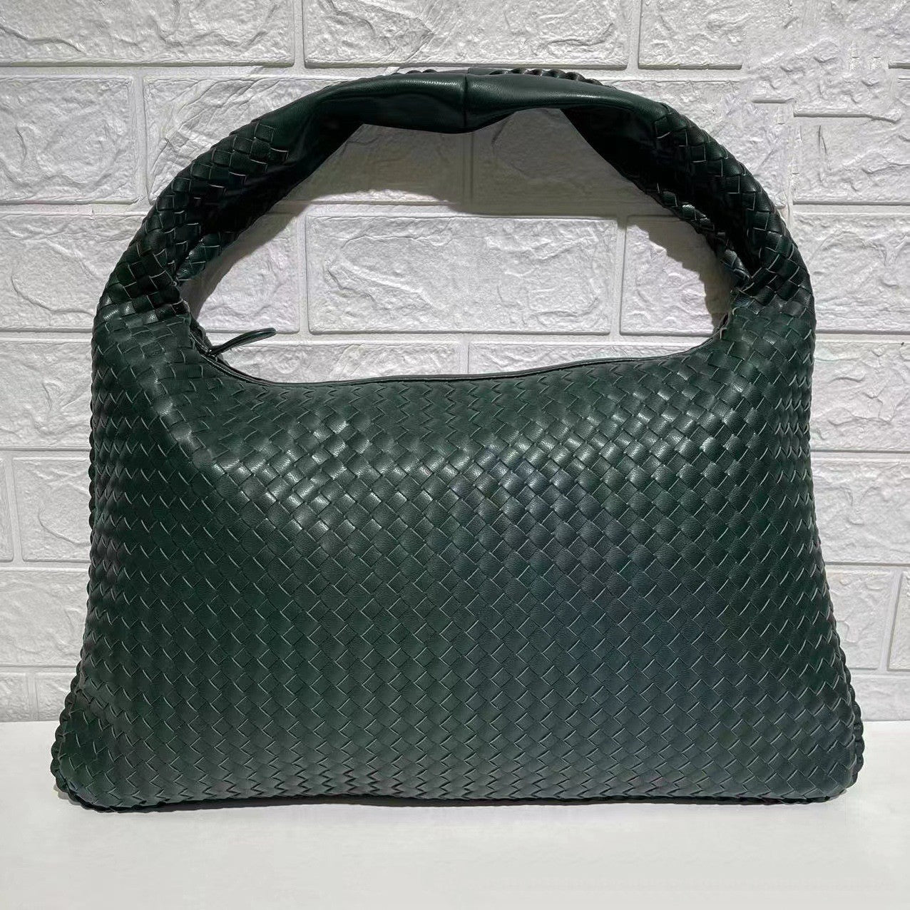 woven bag womens large large capacity shoulder handbag