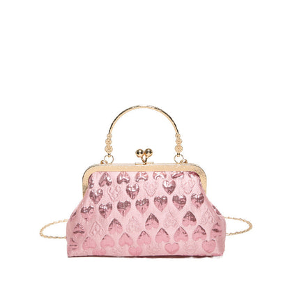 all match love hand held crossbody small square bag