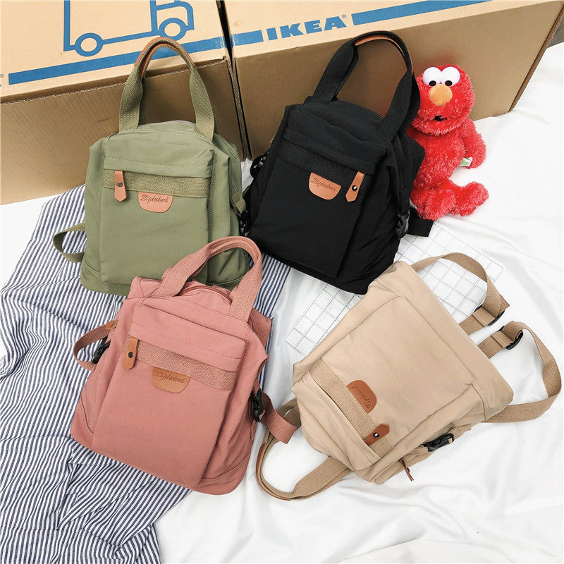 super hot girl korean style simple girl campus high school student schoolbag