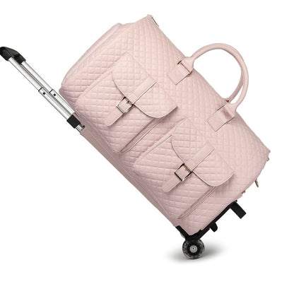 luggage bag with shoe bag coat storage bag shoulder hang trolley