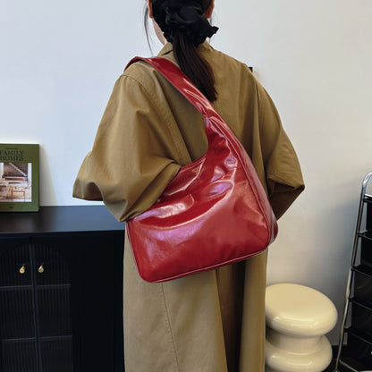 autumn and winter new simple commute underarm shoulder bag