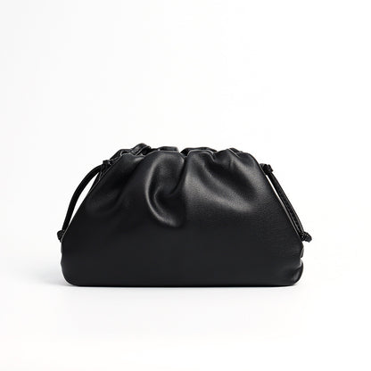 pleated cloud bag simple niche