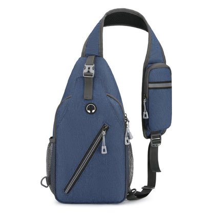 new multifunctional mens shoulder crossbody bag male hard wearing canvas shoulder messenger bags chest bag