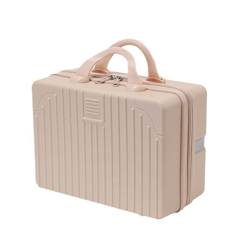 household fashion simple solid color lightweight suitcase