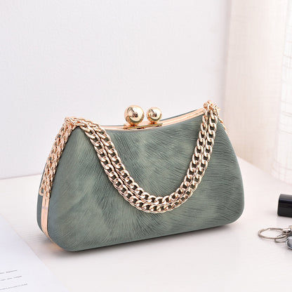 European And American-style Minimalist Clutch Bag Retro Cheongsam-inspired Wallet