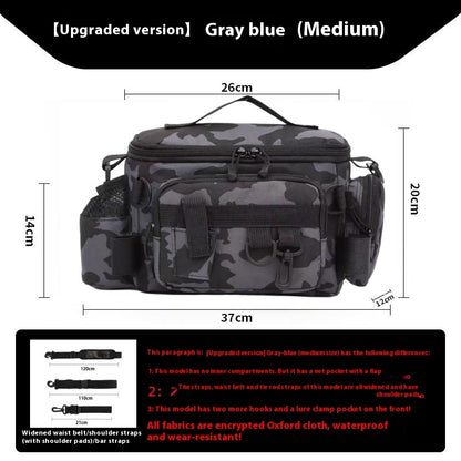 fishing gear luya crossbody multi functional storage bag