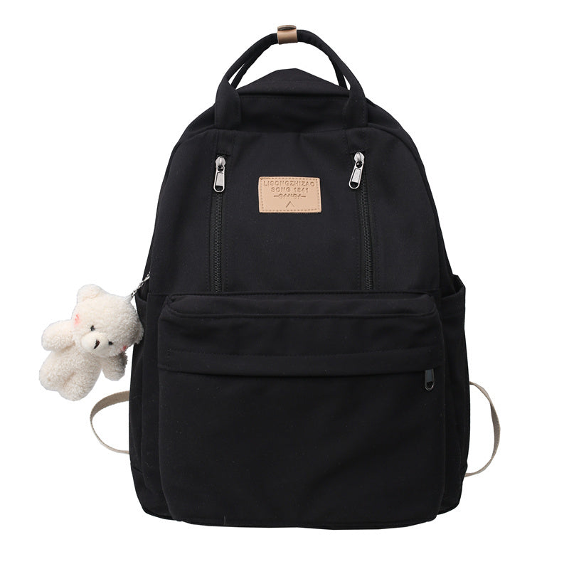 cool backpacks school bag double zipper tote bags