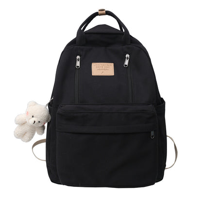 cool backpacks school bag double zipper tote bags