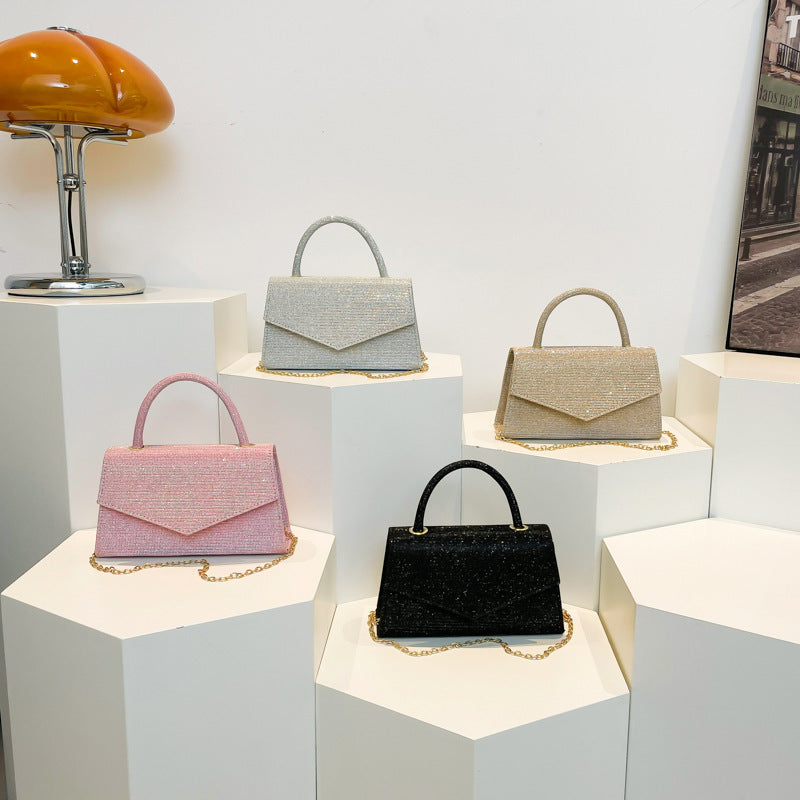 fashion diamond small square bag for women