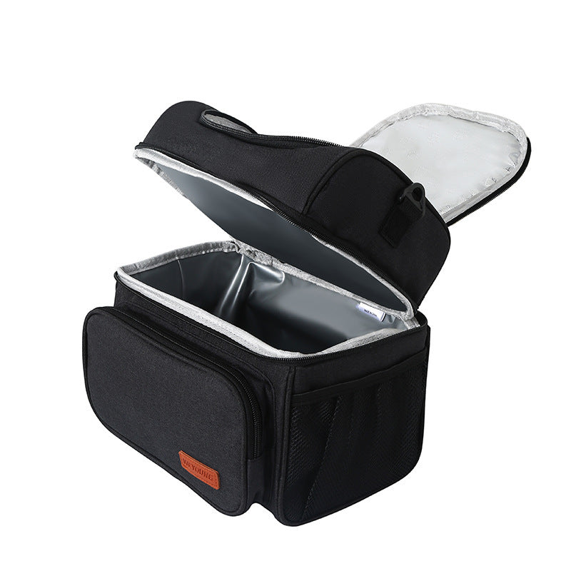 double layer refrigerated fruit shoulder picnic bag