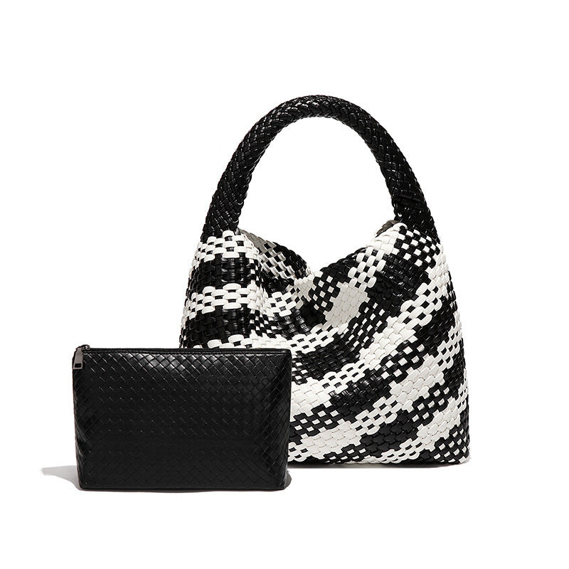 large capacity combination bags trend underarm shoulder handmade soft texture