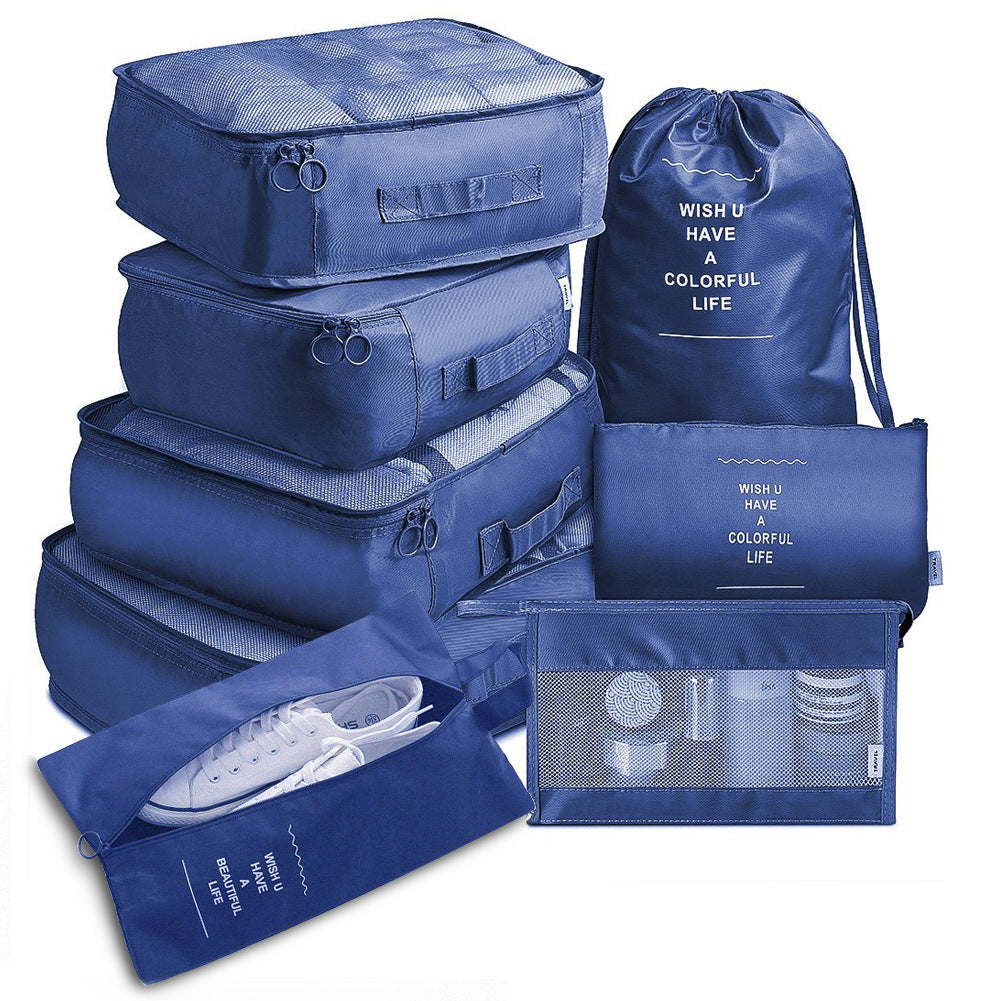 suitcase storage bag set luggage distribution bag