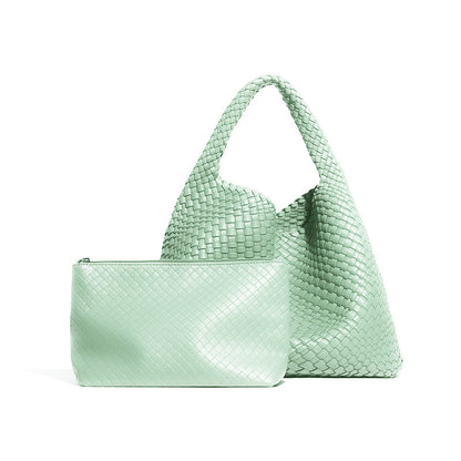 large capacity combination bags trend underarm shoulder handmade soft texture