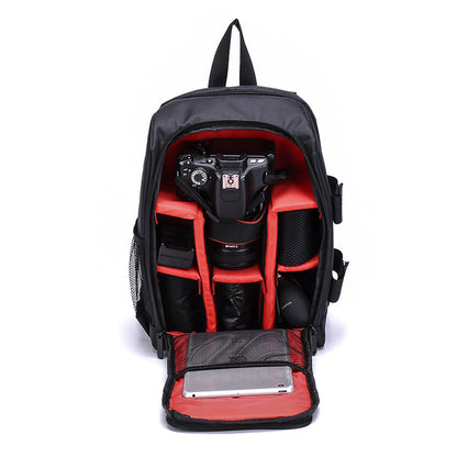 water resistant backpack for camera and laptop