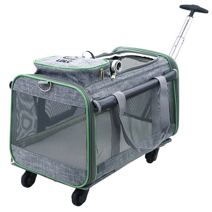 large-high-end-foldable-draw-bar-pet-bag-multi-function-tugboat-trolley-bag-waterproof