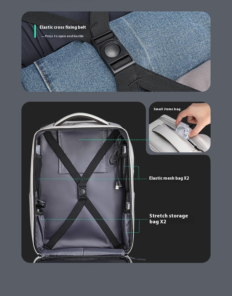 autumn and winter new mens urban simple casual backpack