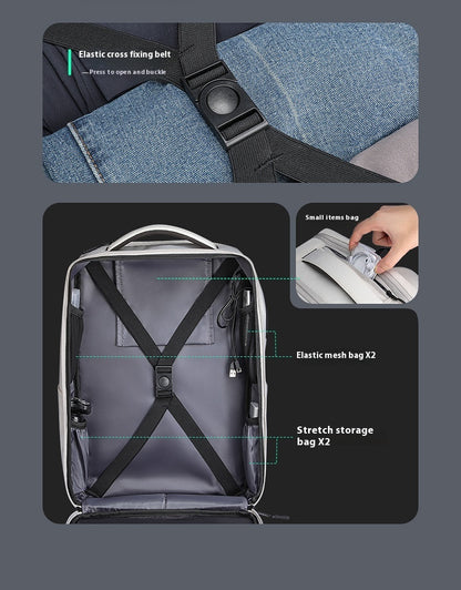 autumn and winter new mens urban simple casual backpack