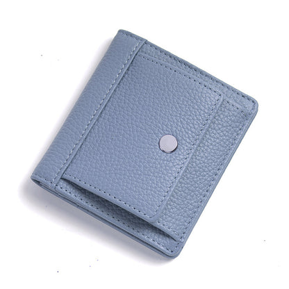 womens wallet short thin card holder womens high sense mini and simple coin purse