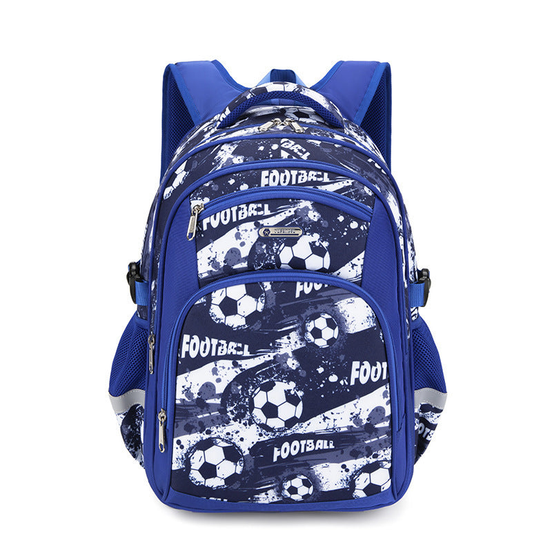 football schoolbag elementary school boy