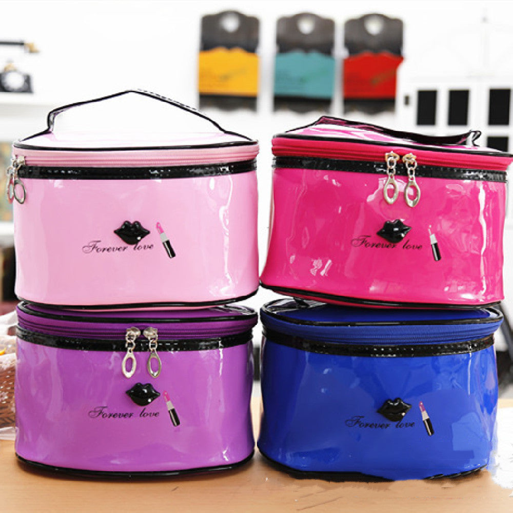 large capacity professional portable travel lips cosmetic bag