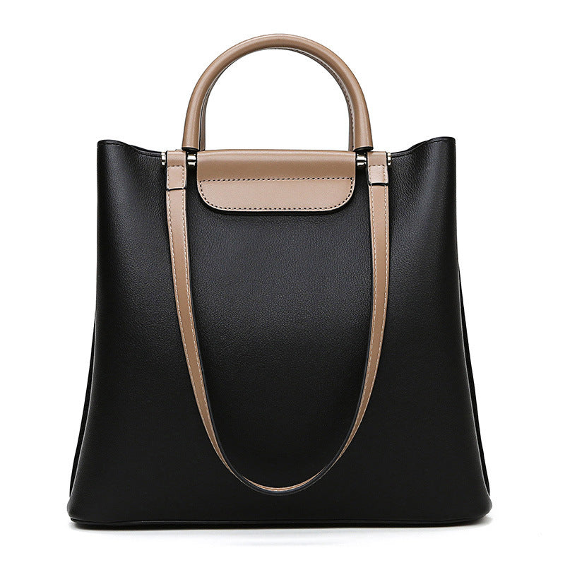 urban simple stylish textured handbag