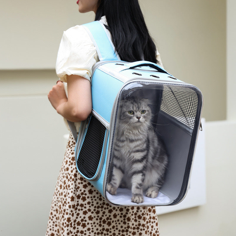 cat-cage-fully-transparent-portable-cat-bag-backpack