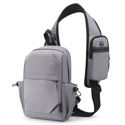mens backpack oxford cloth shoulder chest bag