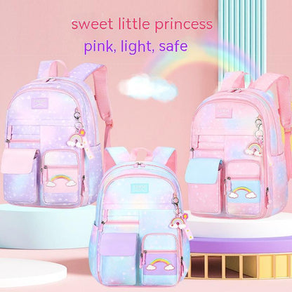 side opening cute relieve pressure childrens backpack