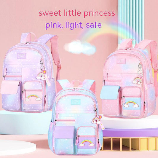 side opening cute relieve pressure childrens backpack