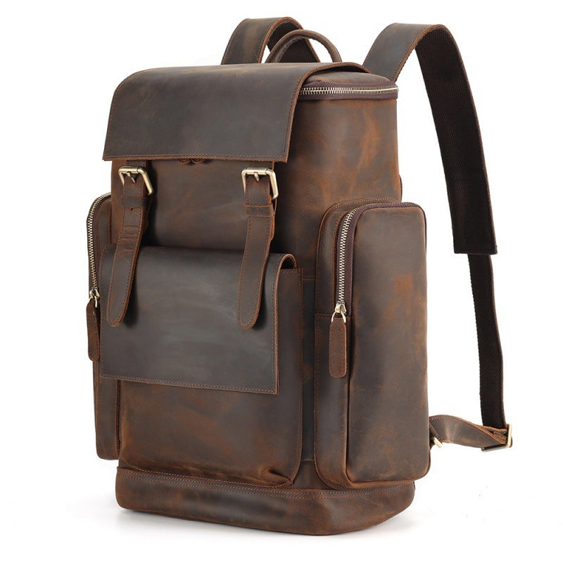 retro mens backpacks for large capacity travel