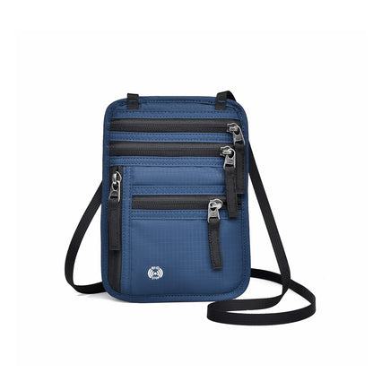 multi functional credentials travel passport bag abroad