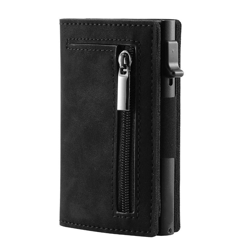 mens ultra thin rfid anti theft metal card sleeve