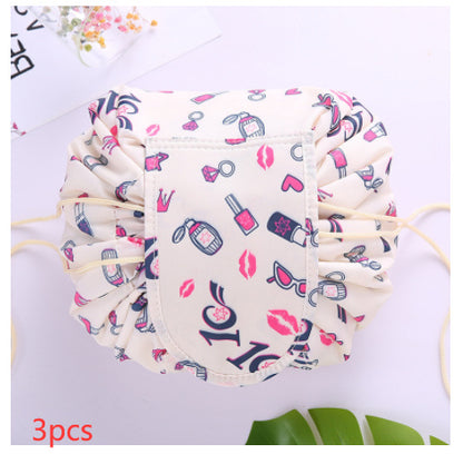 lazy drawstring cosmetic bag buggy bag