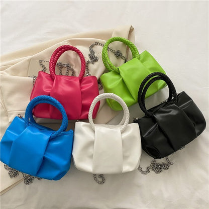 portable-cloud-underarm-pleated-tote-chain-crossbody-bag