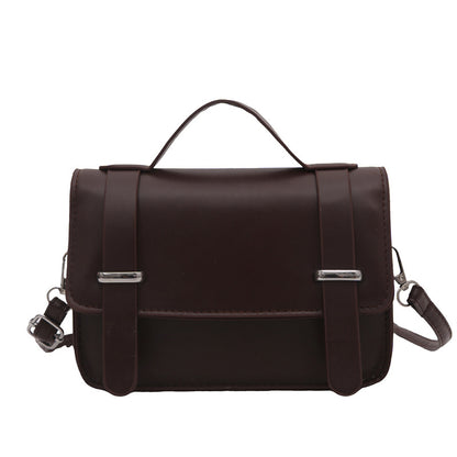 Niche Versatile Square Mini Bag For Women 2025 Solid Color