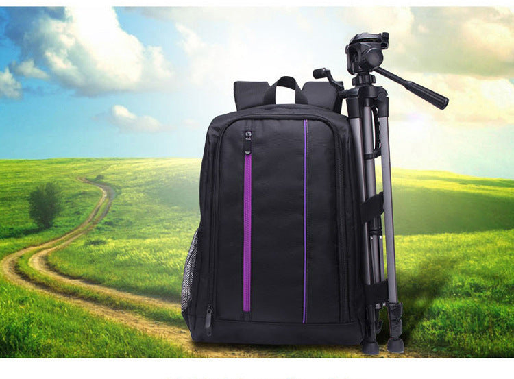 water resistant backpack for camera and laptop