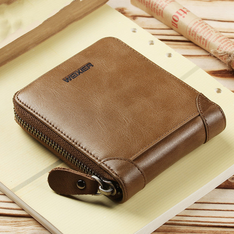 retro mens horizontal multifunctional card holder