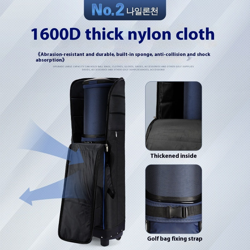 thickened nylon aviation bag with password lock