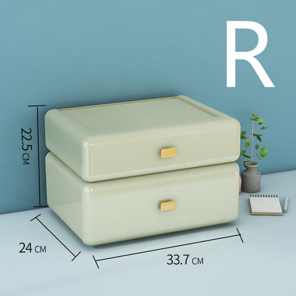 desktop cosmetic storage and storage box