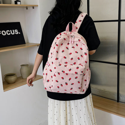 womens backpack simple japanese style students schoolbag outdoor