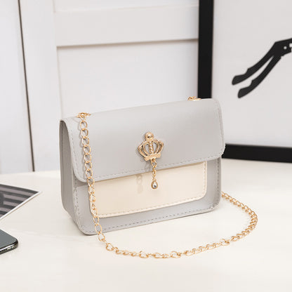 womens niche square chain casual shoulder bag