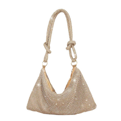 womens diamond tote dinner rhinestone underarm bag