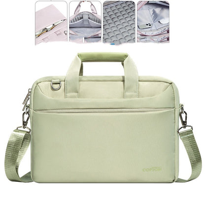 simple and creative solid color laptop bag