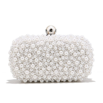 pearl dinner ladies hand bag