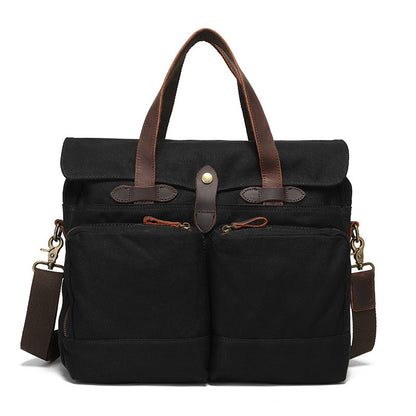 portable briefcase mens one shoulder crossbody outdoor travel
