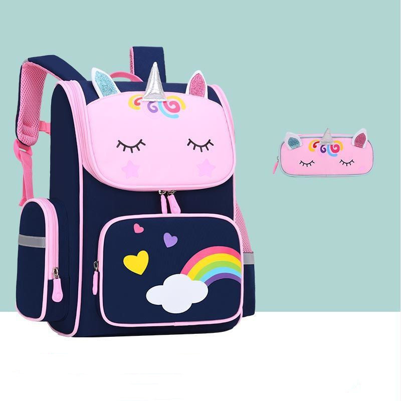 creative cartoon large capacity school bag