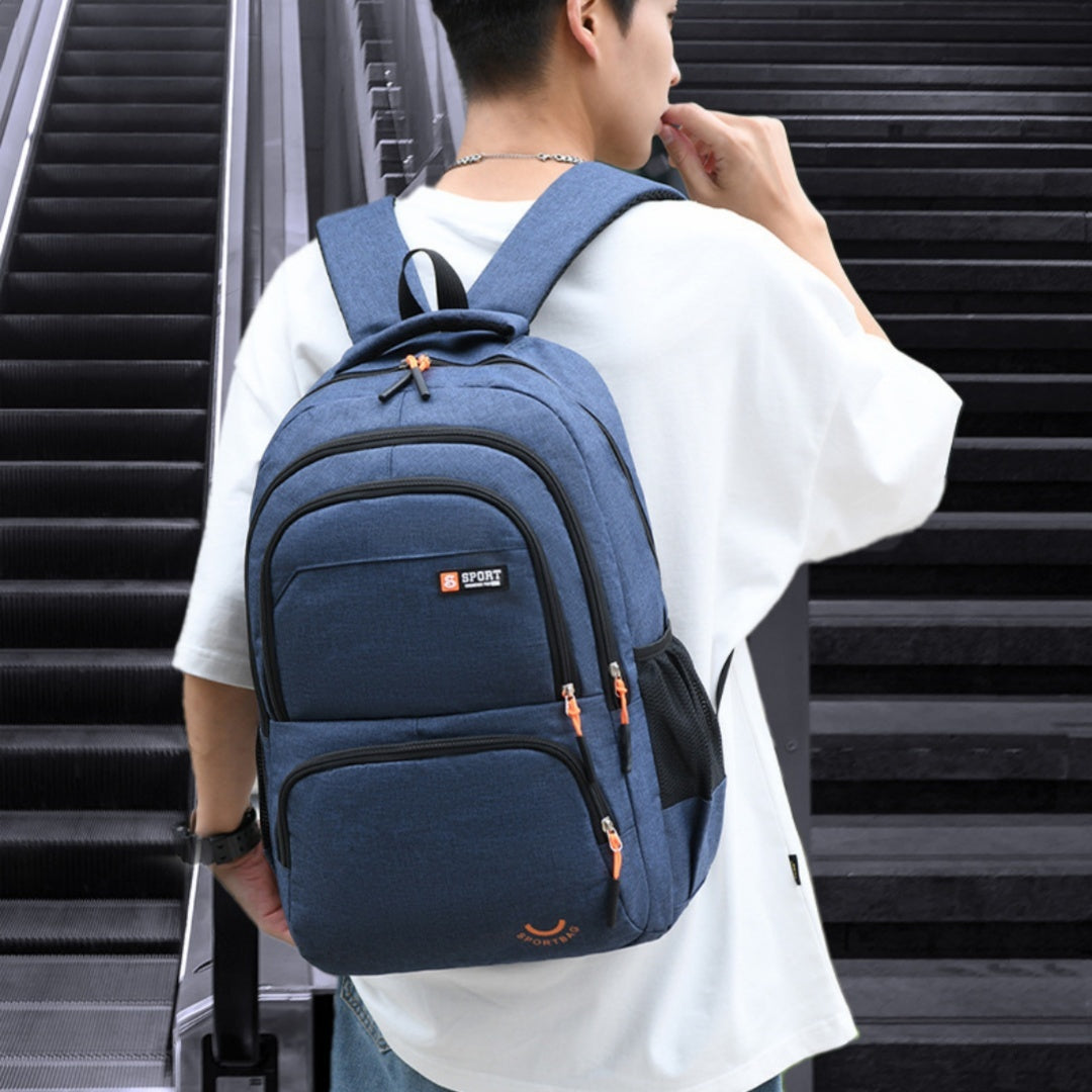 backpack mens large capacity outdoor casual computer business schoolbag junior high school students