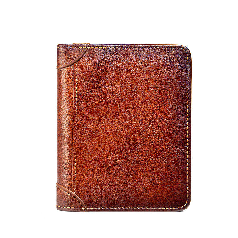 all in one short money leather ultra thin mens wallet