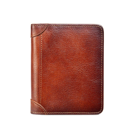 all in one short money leather ultra thin mens wallet