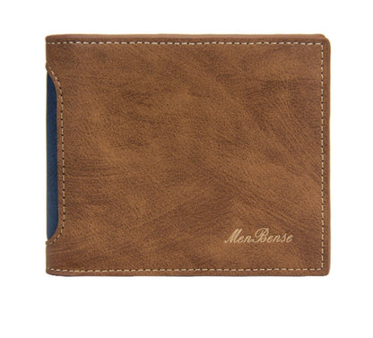 new mens wallets short leisure splicing